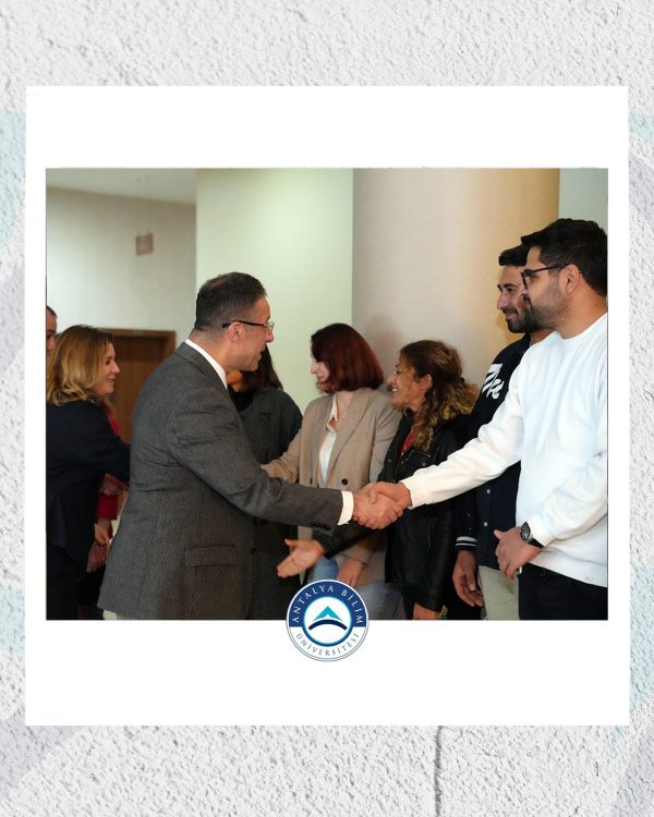Antalya Bilim Üniversitesi’nde Bayramlaşma Programı Gerçekleştirildi