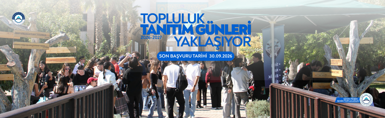 2026-2027 Topluluk Tanıtım Günleri yaklaşıyor